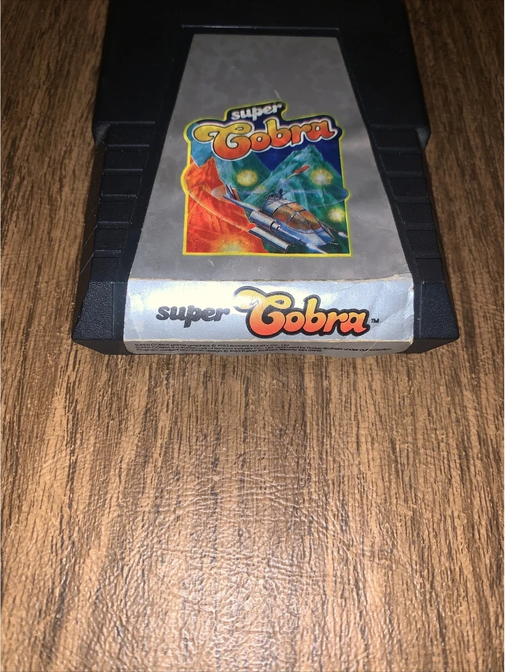 Super Cobra Atari 2600 Game Cleaned and Tested